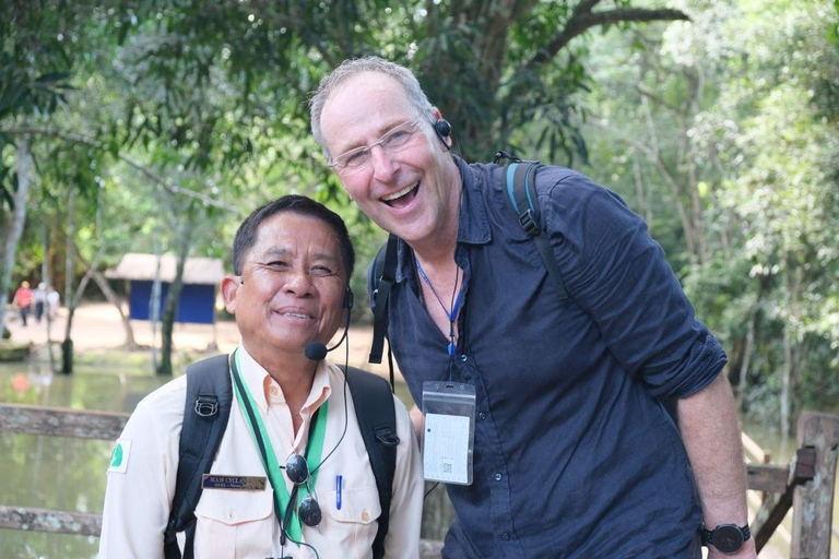 Siem Reap: Angkor Wat, Ta Prohm & Bayon Temple Full-Day Tour in German Angkor Wat, Ta Prohm & Bayon Temple Full-Day Tour in German by Car