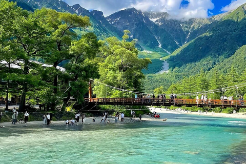 From Nagoya: Kamikochi & Matsumoto Private Transport Nagoya Transport Route | Up to 6 Guests