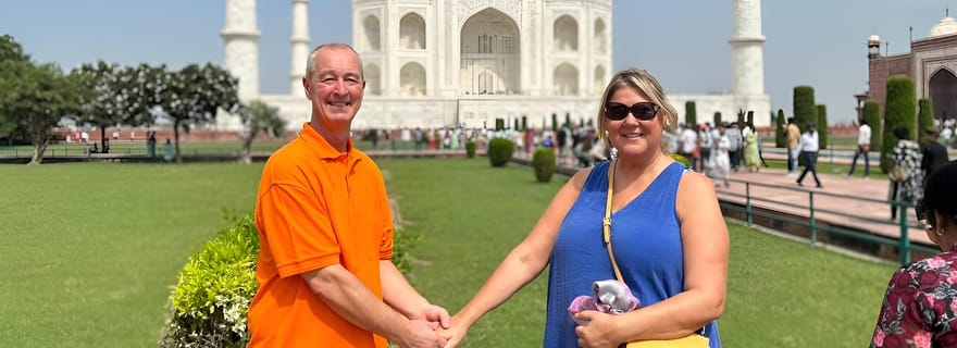 Taj Mahal : visite guidée avec billets d'entrée coupe-file