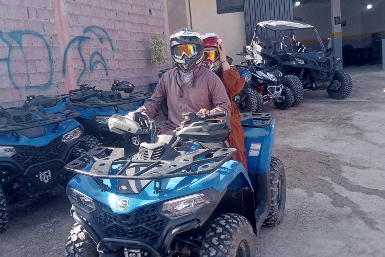 Quad bike camel ride and lunch in agafay desert
