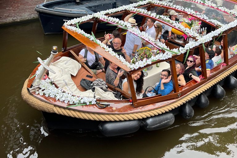 Amsterdam: Rondvaart met optioneel onbeperkt drankjesRondvaart met onbeperkt drankjes