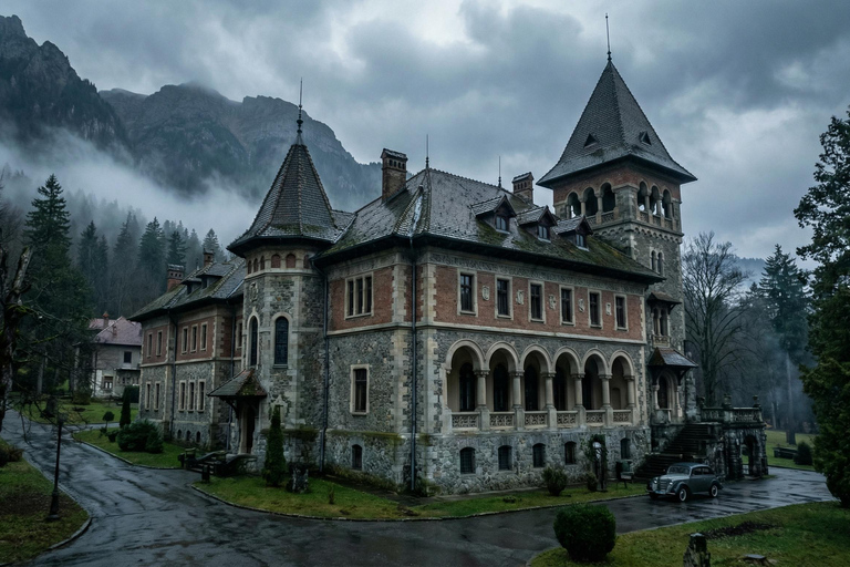 3 Castles from Bucharest: Wednesday, Peles & Dracula Castles MINIVAN Bucharest: Wednesday, Peles & Dracula Castles Tour