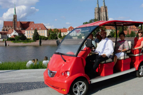 Breslau: 2-stündige private E-Bus-Tour für kleine Gruppen/4 Orte