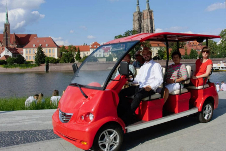 Breslau: 2-stündige private E-Bus-Tour für kleine Gruppen/4 Orte