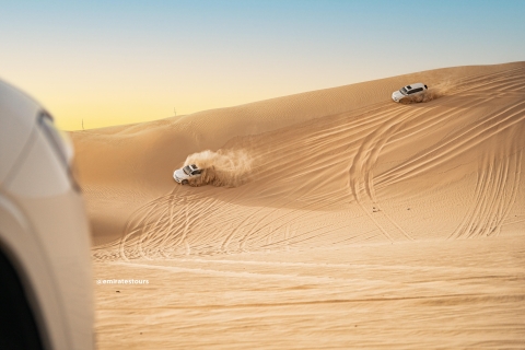 Poranne safari na pustyni w Abu Zabi: walenie po wydmach samochodem terenowym 4x4