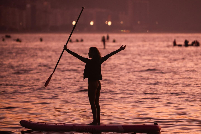 See the Sunrise in Copacabana from a Stand Up Paddleboard with Photos