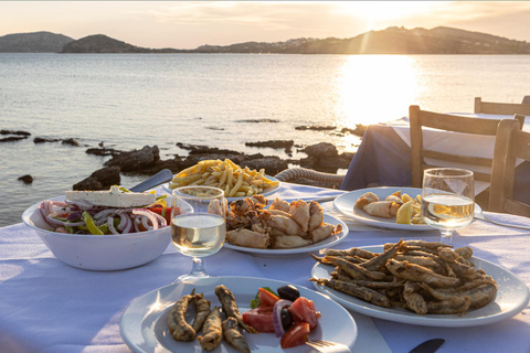 Athens: Cape Sounio & Temlpe Poseidon Swimming & Sunset Tour Sunset Tour with swimming