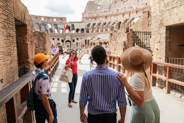 Roma: Tour dell&#039;Arena del Colosseo, del Foro Romano e del PalatinoTour per piccoli gruppi (massimo 10 partecipanti)