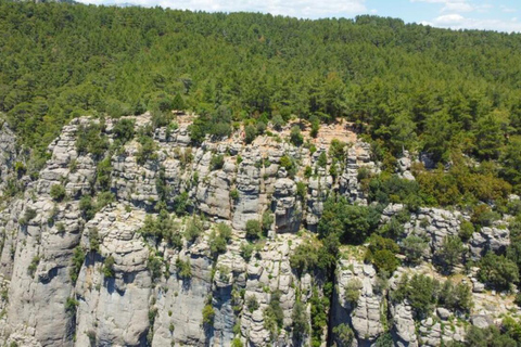 Antalya/Alanya: Rafting mit zusätzlichen ExtremoptionenRafting und Zipline mit Mittagessen