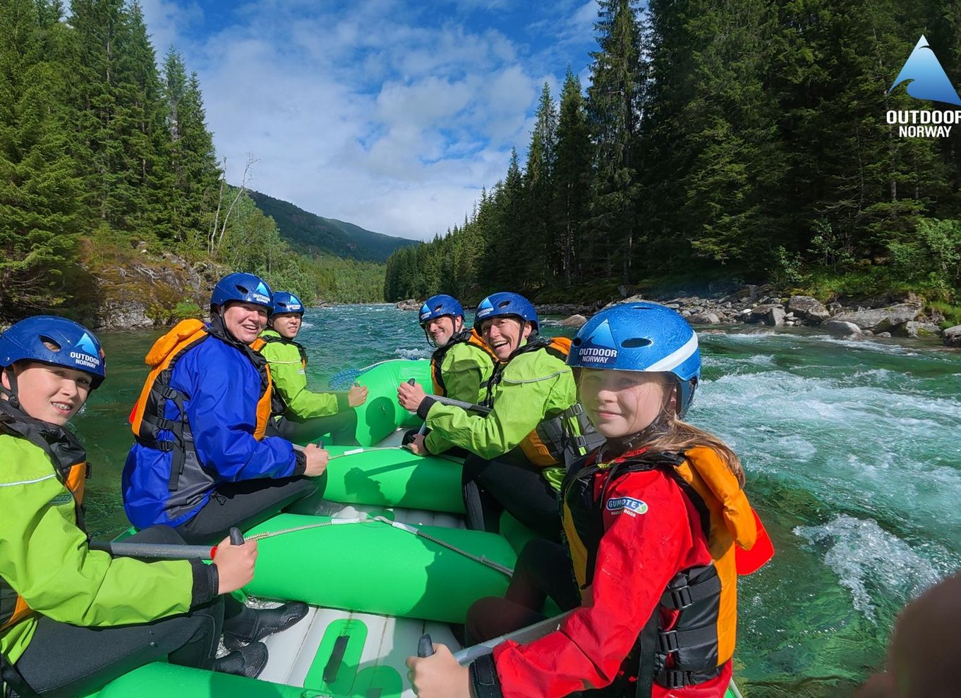 Voss: Spændende guidet whitewater-raftingtur