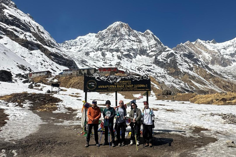 Pokhara: 9-Day Annapurna Base Camp Trek with Hot Springs
