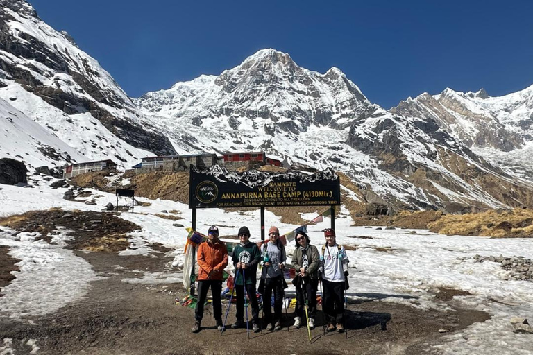 Pokhara: 9-Day Annapurna Base Camp Trek with Hot Springs