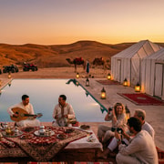 Agafay Desert Sunset Camel Quad Bike Dinner Show