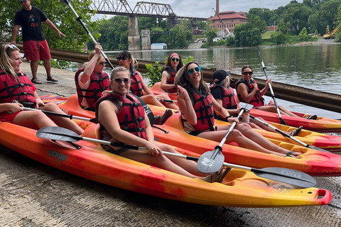 Nashville: Kajaktocht met uitzicht op de skyline