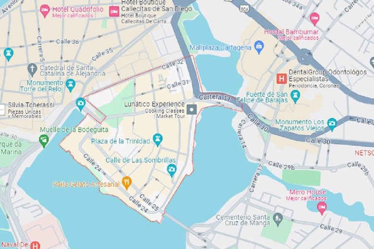 Cartagena: Airport transfer to any hotel in Getsemani