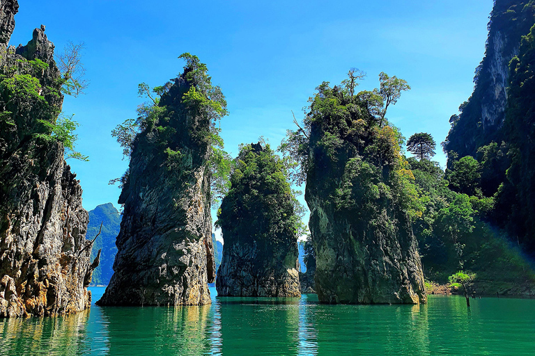 Från Krabi : Khao Sok Lake Tour i dagsutflykt