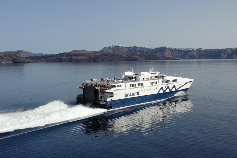 Heraklion: Santorini Day Trip with Boat Transfer &amp; Oia VisitFrom Heraklion Port: Full-Day Trip to Santorini