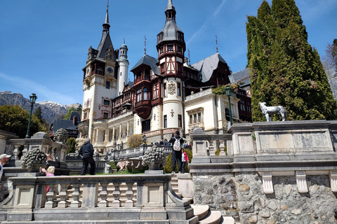 Brasov : excursion d'une journée aux châteaux de Bran, Peles et Cantacuzino