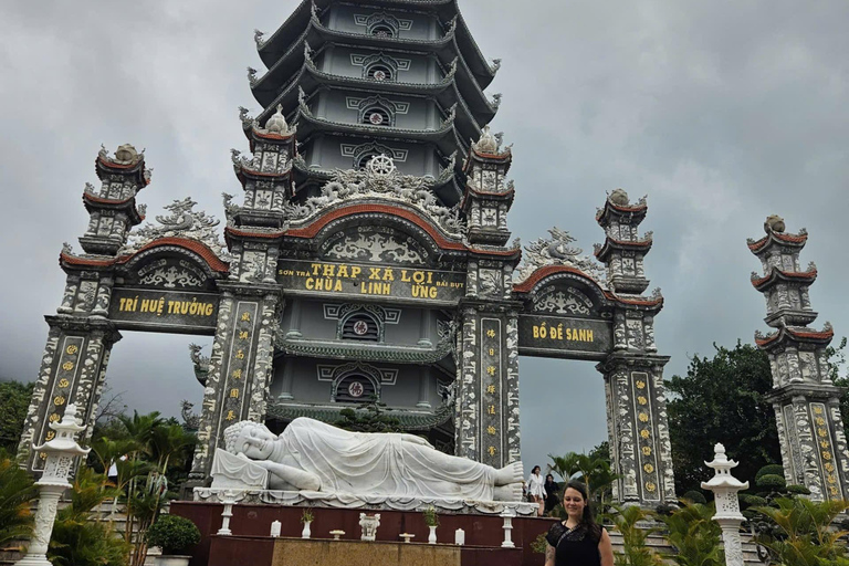 Da Nang Marble Mountain, Dragon Bridge, Beach Motorbike Tour