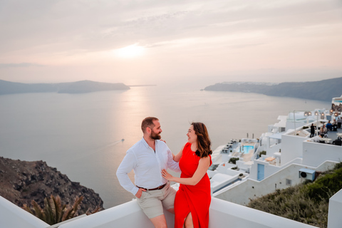 Voorstelfotograaf in Santorini90 minuten + 45 foto&#039;s op 2 locaties