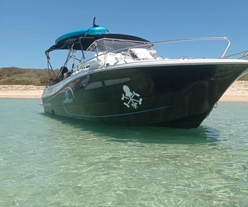 Ibiza: short "north of the island" tour from the sea in a private boat