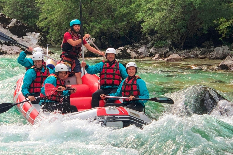 Rivière Soca, Slovénie : Rafting en eaux vivesRafting en eaux vives - prise en charge