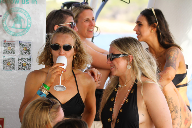 Ibiza: Sunset Boat Tour with Water Sports, Open Bar & Tapas