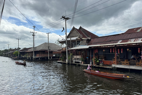 Bangkok: Railway Market & Floating Market Private Tour