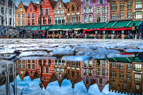 Bruges: Backstage Pass City Tour with Chocolate & Waffles