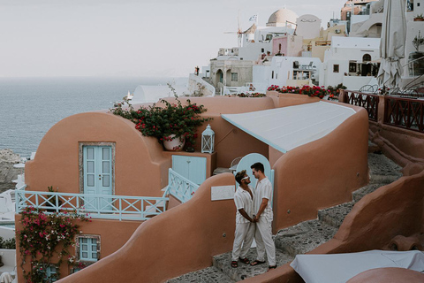 Santorini: Romantic Video Reel and Photo Shoot