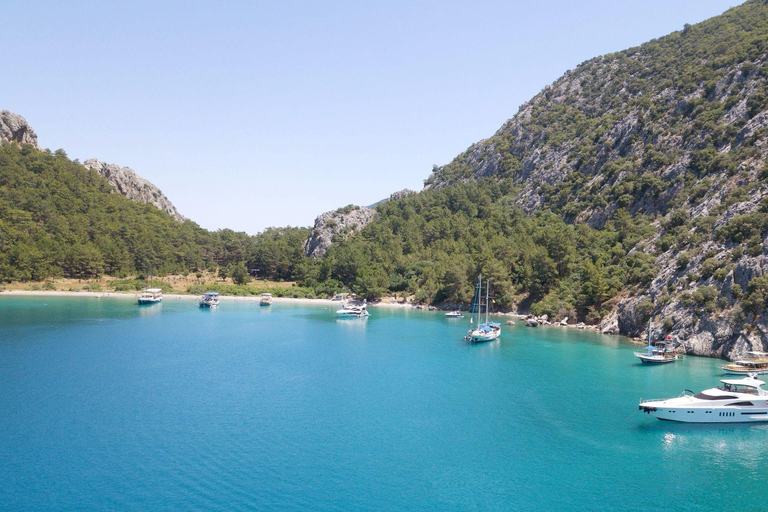 From Antalya and Kemer: Porto Genoa Boat Tour All-Inclusive