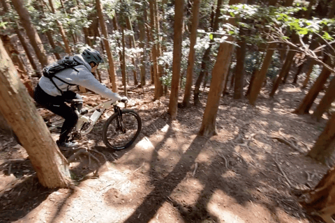 Osaka E MTB Trail Ride: Katsuo-ji Temple & Pilgrim Trails Advanced E-MTB Trail Experience Katuo-ji temple