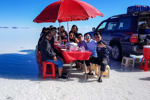 Depuis La Paz : Circuit de 5 jours dans les salines d&#039;Uyuni