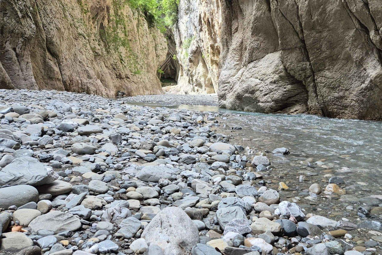 Holta Canyon Adventure: Day Tour with Hiking and Swimming Private Tour from Tirana or Durres