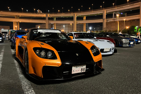 Tokyo JDM Tour: Daikoku PA (getunte JDM-Autos, Skyline GTR, RX7)JDM-Auto-Tuning-Erlebnis