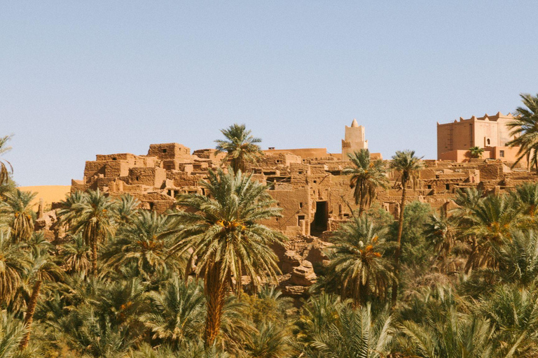 From Fes: 3-Day Merzouga Desert Tour to Marrakech Standard Desert Camp Experience (Shared Facilities)