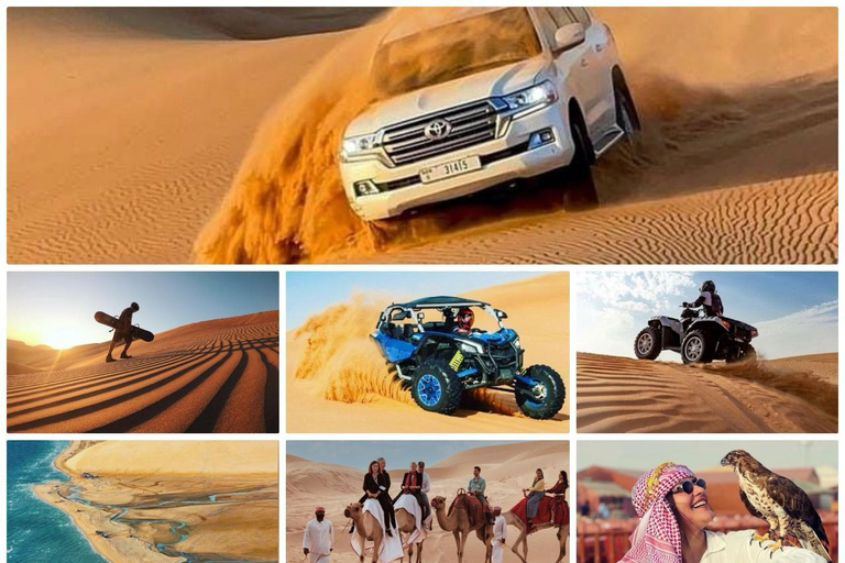 Doha: 4x4 Desert Tour with Inland Sea & Optional Activities Group Tour with QuadBike Ride (ATV)