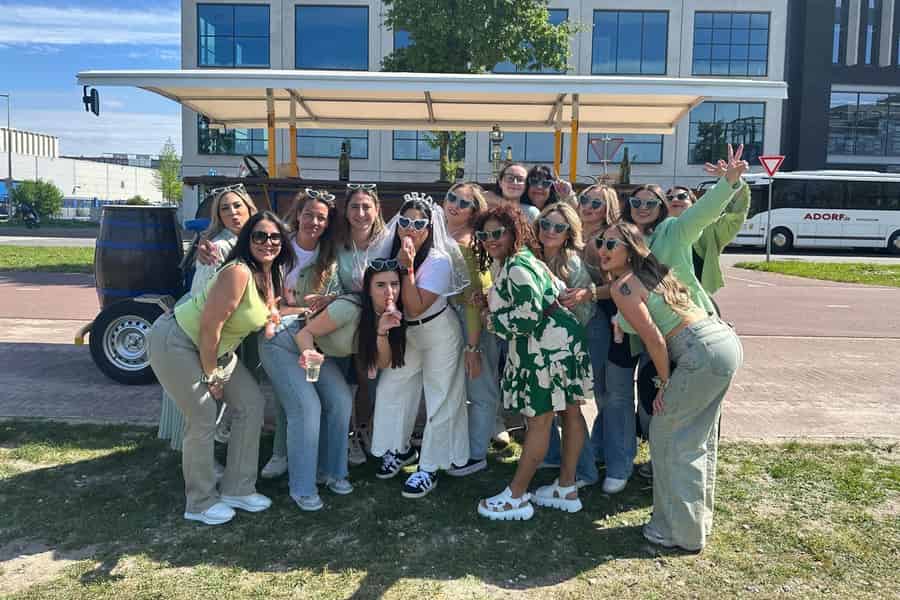 Amsterdam: Geführte Bierbike- oder Prosecco-Bike-Tour. Foto: GetYourGuide