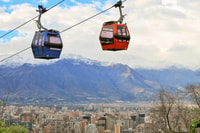 Santiago, billet d'autobus et de téléphérique Hop-On Hop-Off d'un jour - Hizvo