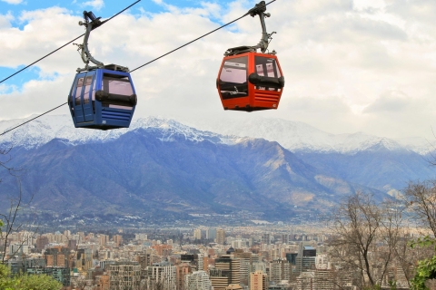 Santiago: 1-dniowy bilet na autobus Hop-On Hop-Off i kolejkę linową