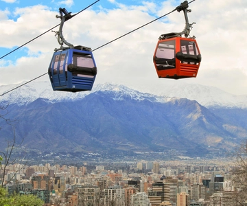 Santiago: 1-Day Hop-On Hop-Off Bus and Cable Car Ticket