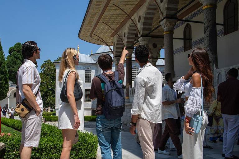 Bilhetes para Istambul: Hagia Sophia, Topkapi e Cisterna da BasílicaHagia Sophia, Cisterna da Basílica + Palácio de Topkapi, incluindo o Harém