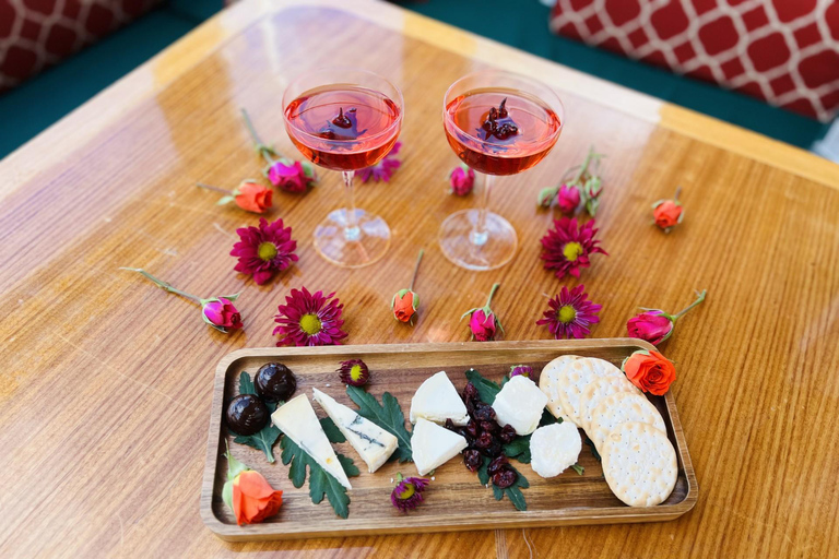 纽约香槟、奶酪、鱼子酱与观光巡游纽约市：香槟和奶酪搭配巡游