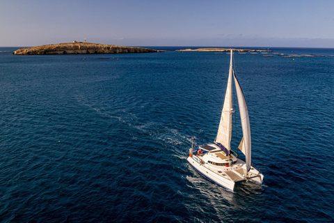 Malta: Catamaran Private Day Charter with Skipper