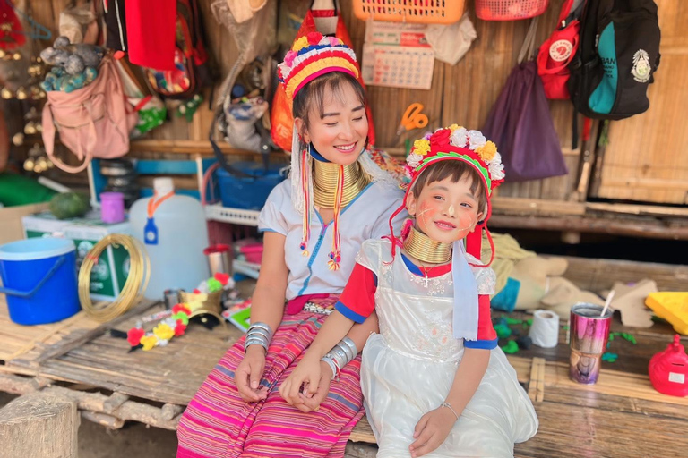 Long Neck Village, Silver Temple & Chiang Mai Top Sites Experience with temples entry tickets