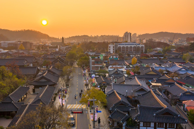 De Seul: Viagem de 1 dia a Jeonju Hanok Village e JangtaesanSaída 4 da estação Hongik Univ.