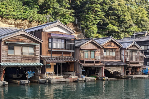 Osaka/Kyoto: Amanohashidate & Ine Funaya & Ine Bay Day Tour Excludes Cable Car & Cruise: 8:00AM Osaka