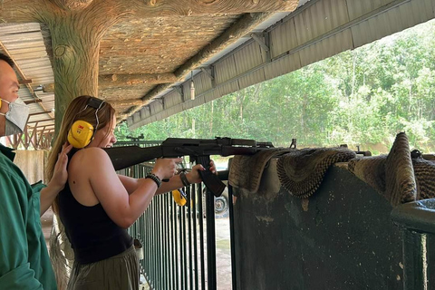 Depuis Ho Chi Minh : Visite des tunnels de Cu Chi avec stand de tir