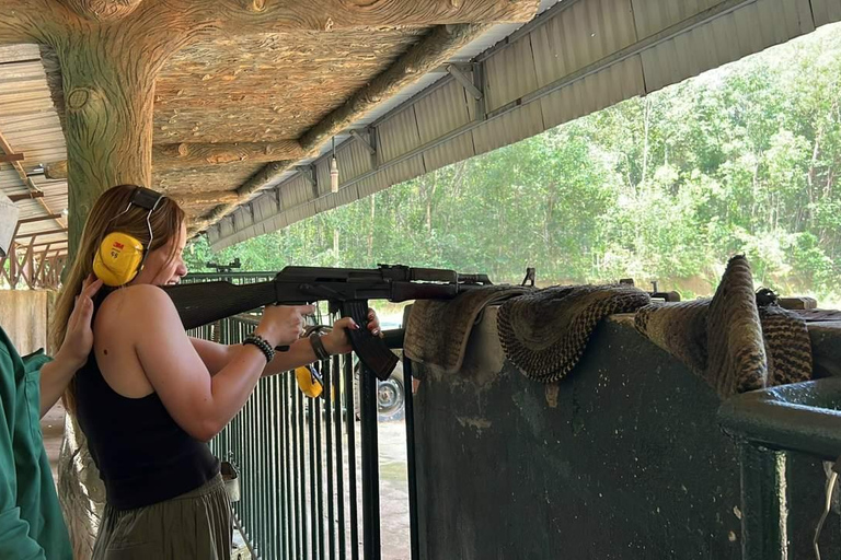 Depuis Ho Chi Minh : Visite des tunnels de Cu Chi avec stand de tir