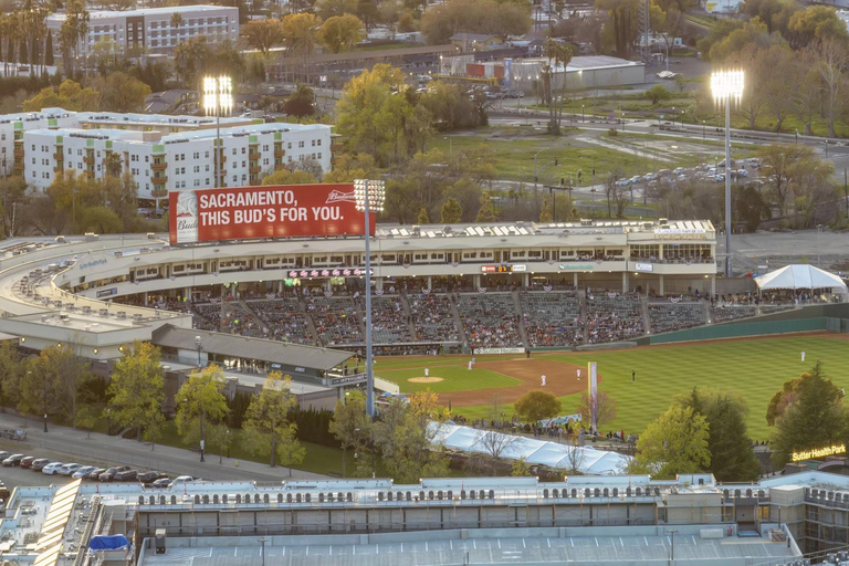 Sacramento: The Athletics Baseball Game Ticket Home Plate Seating